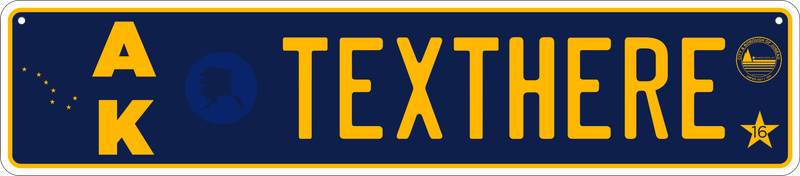 Illustration for article titled Reimagining US License Plates as Euro Plates - Installments 31-35 (UT, AK, MT, AZ, AR)